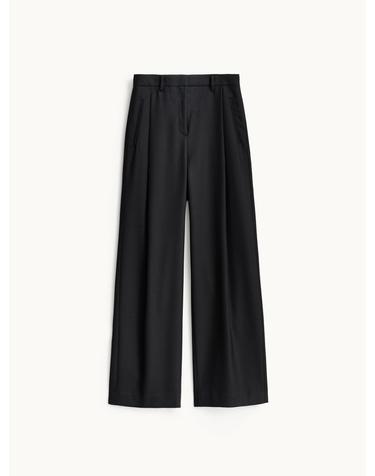 Wool Tailored Pants_Black