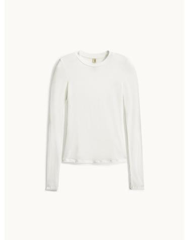 포터리 우먼 Long Sleeve Classic T-Shirt_White