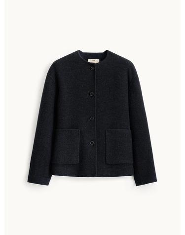 Short Car Coat_Black