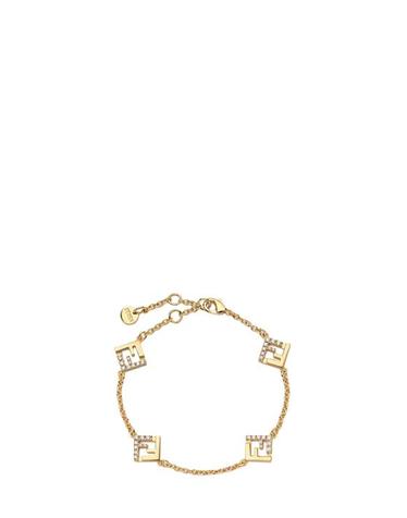 [명품] 26FW 펜디 팔찌 8AL492 ATEP F089U GOLD DOM