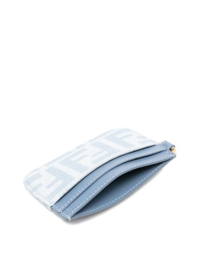 펜디 [명품] 26FW 펜디 명함지갑 8M0566 AY6Y F1X25 LIGHT BLUE DOM 착용컷