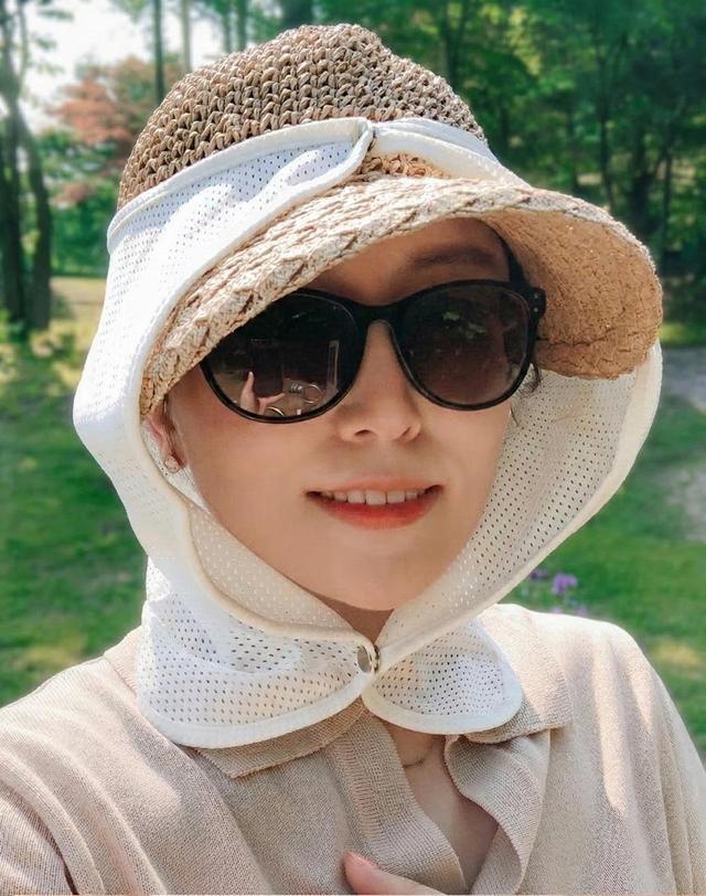 헬로버디 골프 등산 햇빛가리개 모자 탈부착 UV 썬가드 착용컷