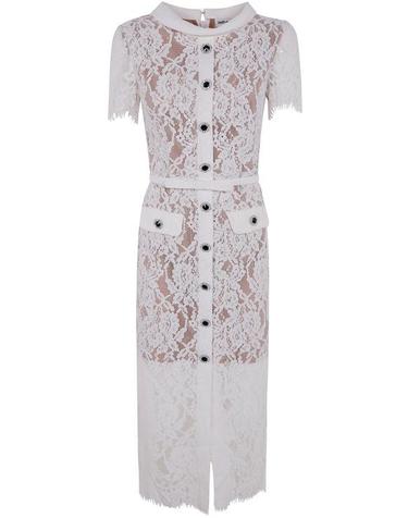 [명품] 셀프 포트레이트 롱 원피스 RS25013MAWHITE DOM