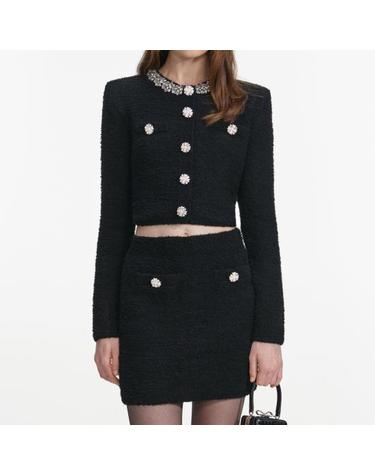 [명품] 26SS 셀프 포트레이트 자켓 RS26220C BLACK DOM