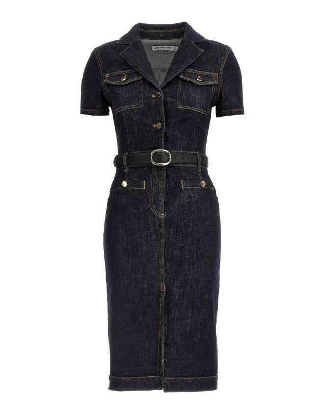 셀프포트레이트 [명품] 26SS 셀프 포트레이트 미디 원피스 RS26822M BLUE INDIGO DOM 착용컷