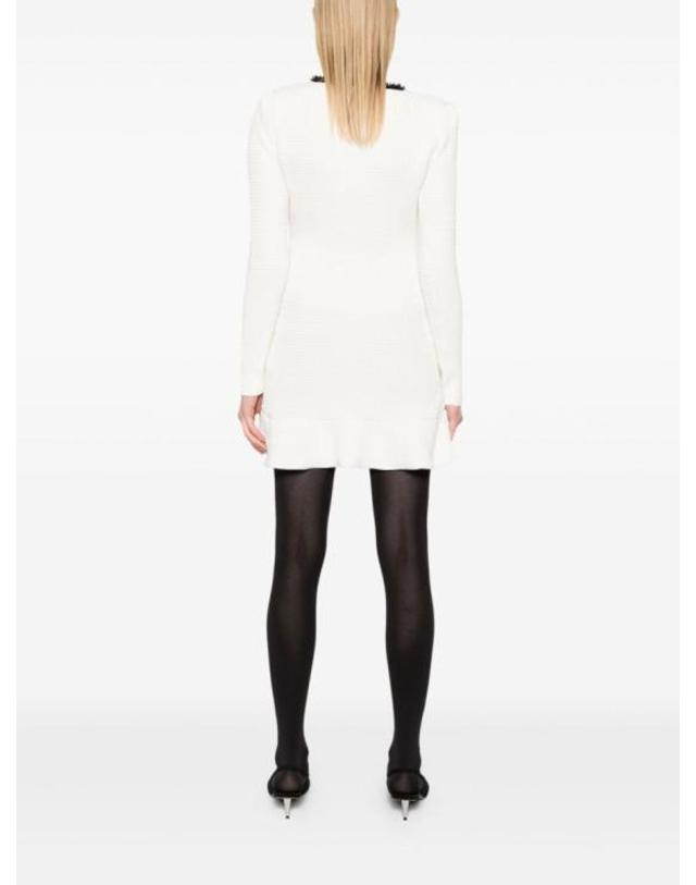 셀프포트레이트 [명품] 셀프 포트레이트 숏 원피스 RS25087SWHITE DOM 착용컷