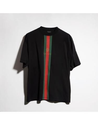 [명품] 26FW 구찌 반팔 티셔츠 864626 XJHYA 1152 BLACK DOM