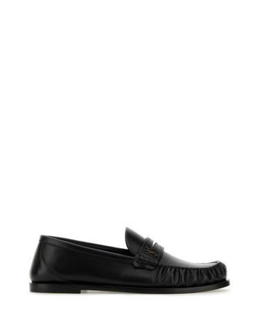 [명품] 26FW 생로랑 모노그램 레더로퍼 820648 AAELH 1000 BLACK DOM