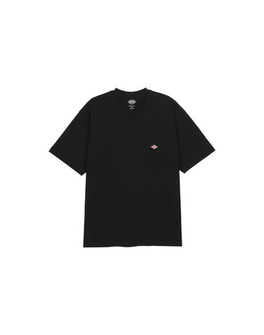 단톤 남성 포켓 반팔 티셔츠 블랙 DT-C0198-BK