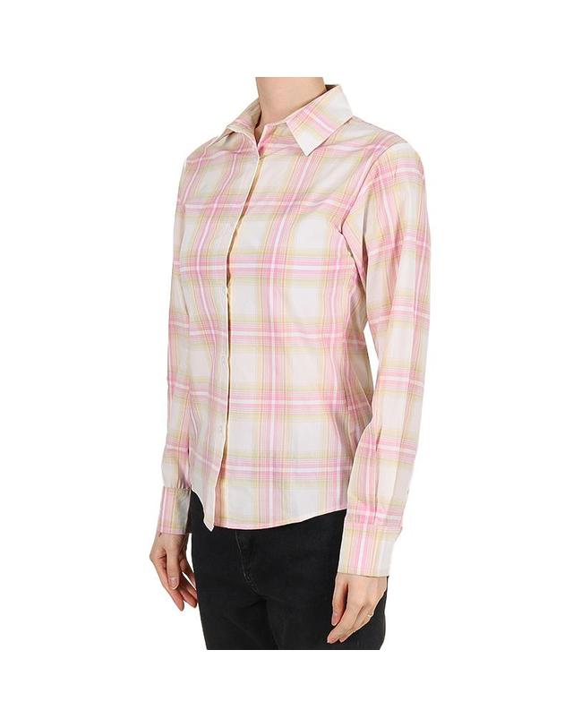 기마구아스 기마구아스 26SS 여성 로라 셔츠 핑크베이지 RWS2627141 59 착용컷