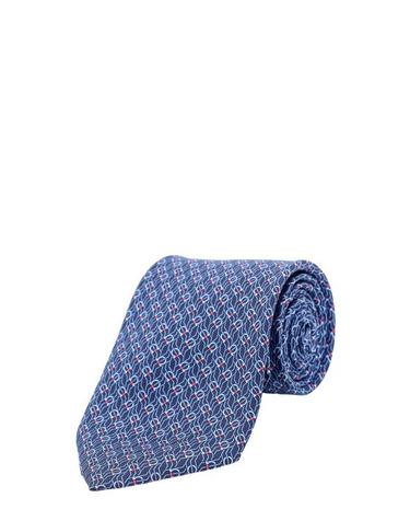 [명품] 26FW 살바토레 페라가모 넥타이 350950 768562 NAVY BLUE DOM