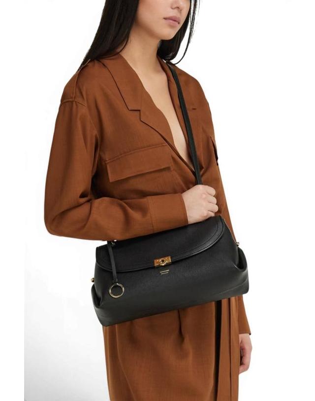 페라가모 [명품] 26FW 살바토레 페라가모 토트백 21A869 796247 BLACK DARK BROWN DOM 착용컷