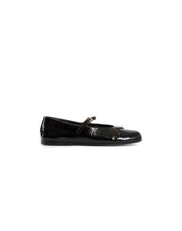 [명품] 26FW 프라다 플랫 슈즈 1F793N H27 F0002 BLACK DOM