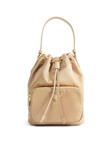 [명품] 26FW 프라다 리에디션 1995 리나일론 듀엣 버킷백 1BH038 RV44 F0040 CAMEL BROWN DOM