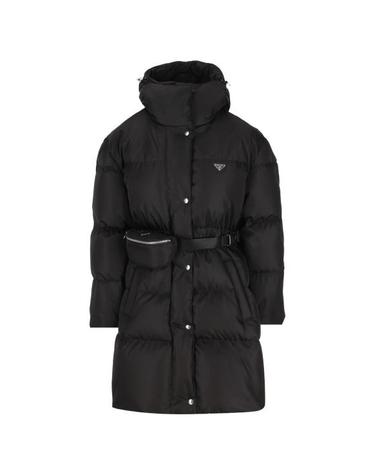 [명품] 26FW 프라다 리나일론 벨티드 롱 다운 재킷 29Y395 1WQ8 F0002 BLACK DOM