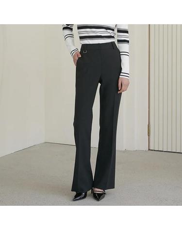 [에고이스트] [BLUE LABEL] 오링 포인트 세미 부츠컷 팬츠 (ER1WP160-T)