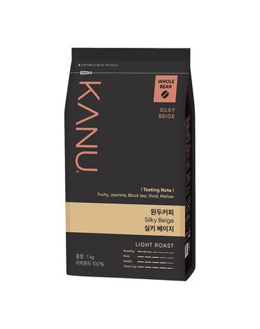 [보리보리]  원두 커피 실키 베이지 홀빈 1kg
