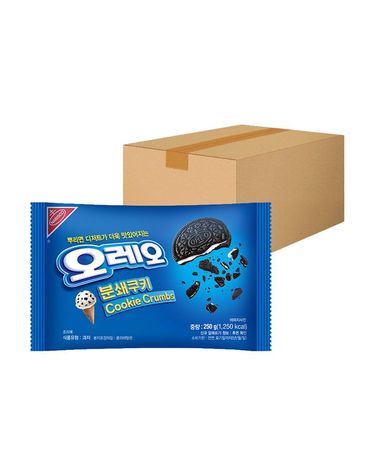[보리보리] 오레오 분쇄쿠키 250g 30개 1박스