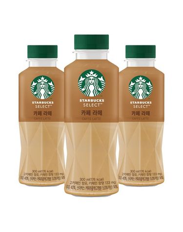 [보리보리] 스타벅스 셀렉트 카페 라떼 300ml 24펫