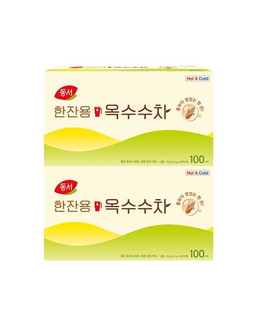 [보리보리]  한잔용 옥수수차 100T 2개