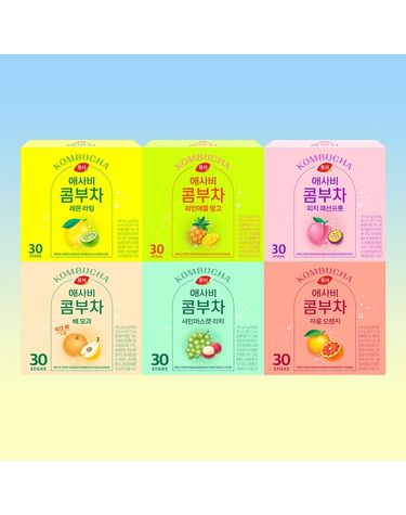 [보리보리]  애사비 콤부차 30T 골라담기
