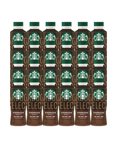 [보리보리] 스타벅스 셀렉트 에스프레소 블랙 360ml 24페트