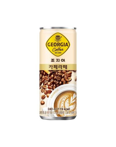 [보리보리] 조지아 카페라떼 캔커피 240ml 30캔