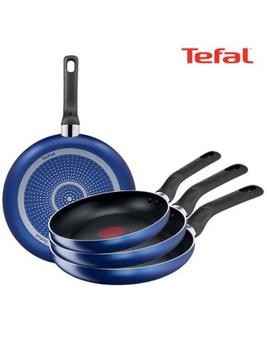 [테팔] 팬&냄비 PTFE 미드나잇 블루 4종세트 (프라이팬 20cm+24cm+26cm+28cm)