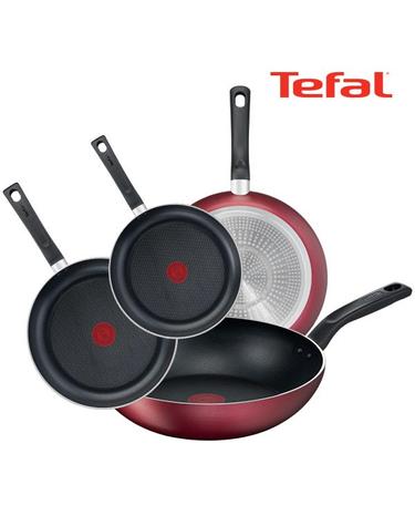 [테팔] 어반 로즈 IH 인덕션 4종세트 (프라이팬 22cm+24cm+28cm+볶음팬 28cm)