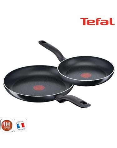 [테팔] 팬&냄비 인덕션 스타트이지 2종세트 (프라이팬 24cm+30cm)