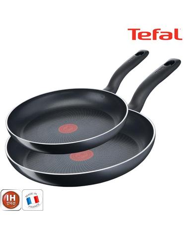 [테팔] 팬&냄비 인덕션 스타트이지 2종세트 (프라이팬 28cm+32cm)