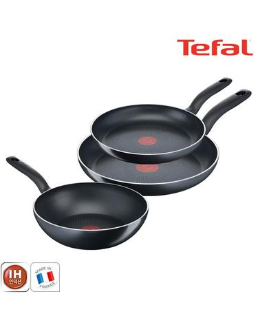 [테팔] 팬&냄비 인덕션 스타트이지 3종세트 (프라이팬 28cm+30cm+볶음팬 28cm)