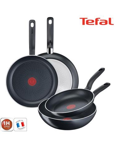 [테팔] 팬&냄비 인덕션 스타트이지 4종세트 (프라이팬 24cm+28cm+30cm+볶음팬 28cm)