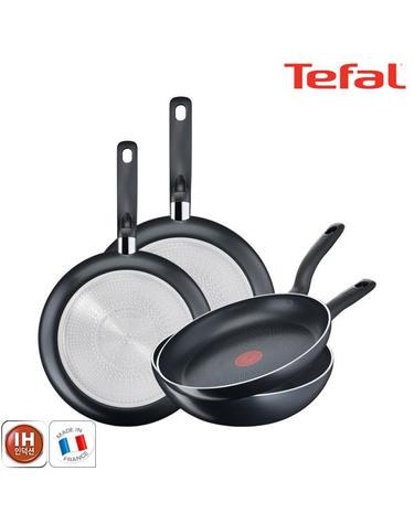 [테팔] 팬&냄비 인덕션 스타트이지 4종세트 (프라이팬 28cm+30cm+32cm+볶음팬 28cm)