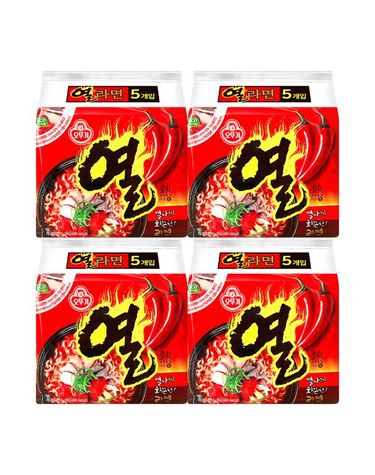 [보리보리]  열라면 120g 20봉