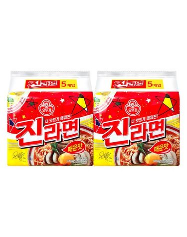 [보리보리]  진라면 매운맛 120g 10봉