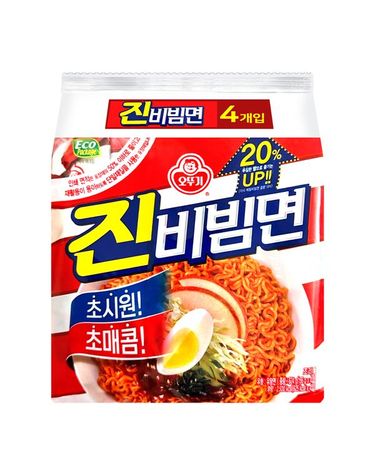 [보리보리]  진비빔면 156g 4봉