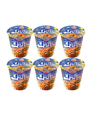 [보리보리]  진라면 작은컵 순한맛 65g 6개