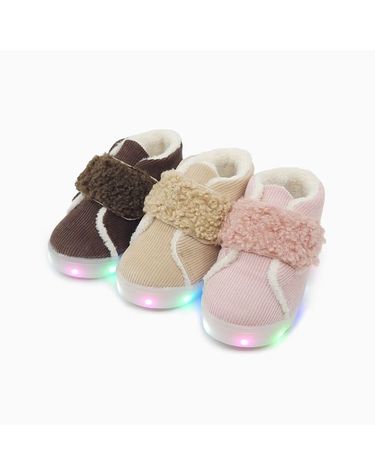 [보리보리] 코듀로이LED슈즈