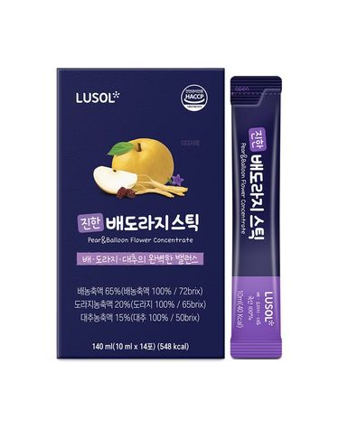 [보리보리] 진한 배도라지스틱 2박스 14포2박스