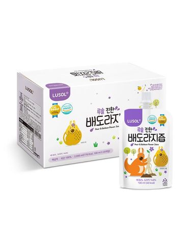 [보리보리] 진한 배도라지즙 선물박스 120포