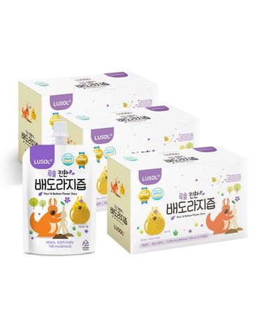 [보리보리] 진한 배도라지즙 선물박스 60포