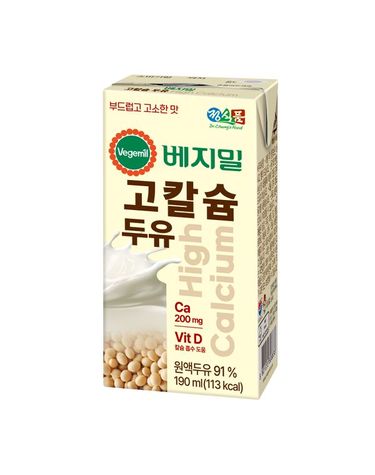 [보리보리]  고칼슘 두유 190mlx16팩x1박스 16팩