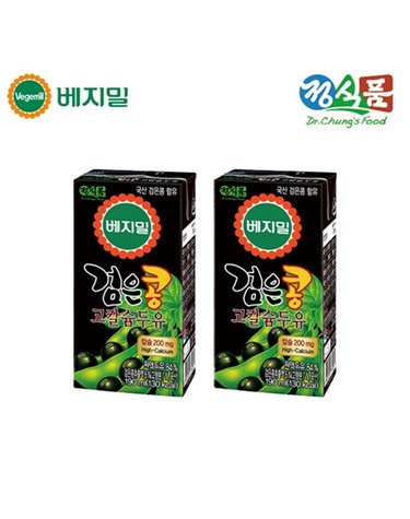 [보리보리] 검은콩 두유 고칼슘  190mlx32팩