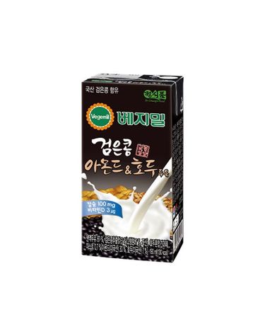 [보리보리]  검은콩과 아몬드호두 두유 190mlx72팩