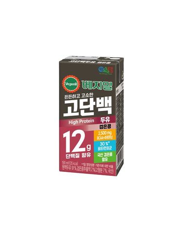 [보리보리]  고단백두유 검은콩 190mlx48팩