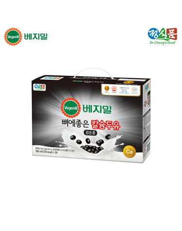 [보리보리]  뼈에좋은 칼슘 두유 검은콩 190mlx24팩