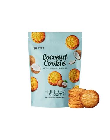 [보리보리]  코코넛팜쿠키 200g 지퍼백