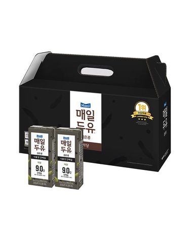 [보리보리] 매일두유 검은콩 190ml 24개 선물세트
