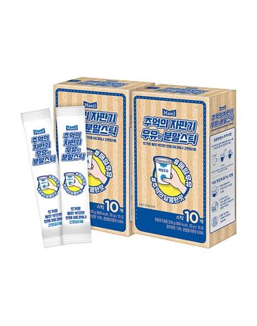 [보리보리] 추억의 자판기 우유맛 분말 스틱 20g10포 2박스